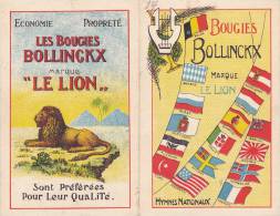 ANDERLECHT - BOUGIES BOLLINCKX - LE LION - CHANT NATIONAL FRANCAIS - LA MARSEILLAISE - Autres & Non Classés