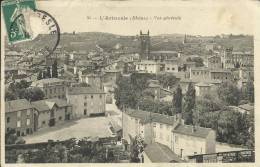 L ARBRESLES  .  VUE GENERALE  . PRISE DE LA VOIE FERREE - L'Abresle