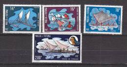 M4869 - WALLIS ET FUTUNA Yv N°182/84 + AERIENNE ** Pirogues à Voiles - Unused Stamps