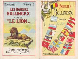 ANDERLECHT - BOUGIES BOLLINCKX - LE LION - CHANT NATIONAL ALLEMAND - Autres & Non Classés