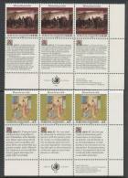 UN Vienna 1990 Michel # 108-109, 2 Blocks Of 6, MNH ** - Blocks & Sheetlets