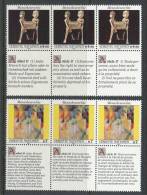 UN Vienna 1991 Michel # 123-124, 2 Blocks Of 6, MNH ** - Blocs-feuillets