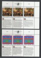 UN Vienna 1993 Michel # 150-151, 2 Blocks Of 6, MNH ** - Hojas Y Bloques