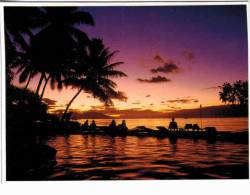 Océanie - Vue De Moorea Depuis L'hotel Tahiti - Polynésie Française