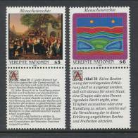 UN Vienna 1993 Michel # 150-151 With Ornamental Fields, MNH ** - Ungebraucht