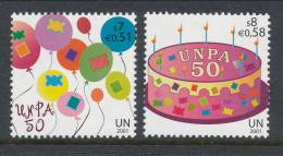 UN Vienna 2001 Michel # 342-343, MNH ** - Nuevos