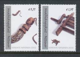 UN Vienna 2002 Michel # 361-362, MNH ** - Unused Stamps