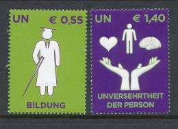 UN Vienna 2008 Michel # 543-544, MNH ** - Unused Stamps