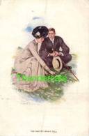 CPA ILLUSTRATEUR CLARENCE F. UNDERWOOD COUPLE HOMME FEMME ** ARTIST SIGNED GLAMOUR CARD COUPLE LADY MALE - Underwood, Clarence F.