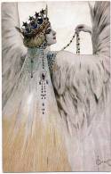 S. De SOLOMKO - Illustrateur Russe - PRINCESSE MARIE, LE CYGNE BLANC -  PLUMES, BIJOUX, COURONNE  - TTBE - Solomko, S.