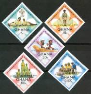 1972 Ghana Scout Scoutisme Scouting Set MNH** -Sc29 - Neufs