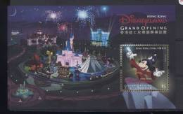 Lot 110   - B8	Hong Kong **  Bloc N° 138 - Bloc Mickey  - BD  - Disneyland - Usati