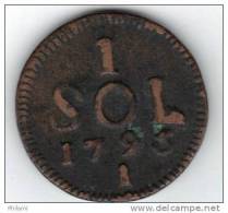 COINS  LUXEMBOURG KM 19 1 Sol 1795.   (DP149) - Luxemburg