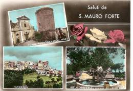 Saluti Da S.MAURO FORTE...........................tre Vedute. - Matera