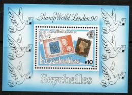Seychelles 1990 - London '90 International Stamp Exhibition Miniature Sheet MS775 MNH Cat £10 SG2015 - Seychellen (1976-...)