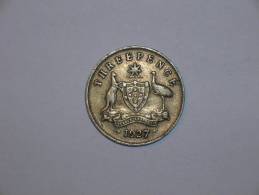 Australia 3 Pence 1927 (m)  (4480) - Threepence