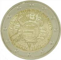 @Y@  Duitsland 2 Euro  J   10 Jaar Euro  2002-2012 - Germany