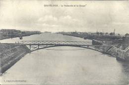 NORD PAS DE CALAIS - 59 - NORD - GRAVELINES - La Passerelle Et Le Chenal - Gravelines