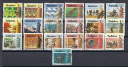 11120048 YVERT  Nº 83 A 104 (EXCEPT 88/92/93) - Zimbabwe (1980-...)