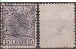 ROMANIA, 1901, King Carol I, Cancelled (o), Scott / Michel 139 / 136 - Oblitérés