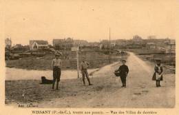 62 - WISSANT - PAS DE CALAIS - Vue Des Villas De Derriere - Rare - Très Bon état - Wissant