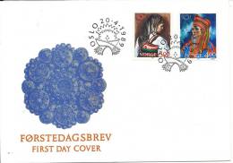 Norway FDC Nordic Co Operation 20-4-1989 With Cachet - FDC