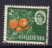 Rhodesia 1966 QE2 2d Citrus Orange Used SG 375 ( D685 ) - Rhodesië (1964-1980)