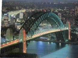 (530) NSW - Sydney Harbour Bridge At Night - Sydney