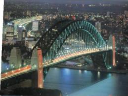 (530) NSW - Sydney Harbour Bridge At Night - Sydney