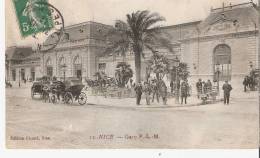 Nice ( 06 ) : La Gare PLM - Transport (rail) - Station