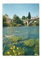 Cp, 86, La Roche Posay, Site Majestueux De La Creuse Au Pied De La Cille, écrite - La Roche Posay