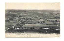 Cp, 89, Saint-Père-sous-Vézelay , Vue Générale Prise De Vézelay - Autres & Non Classés