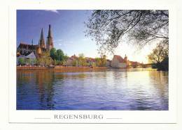 Cp, Allemagne, Regensburg, Stadt Am FluB, Die Alstadt An Der Donau, écrite 1998 - Regensburg