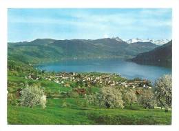 Cp, Suisse, Oberägeri, See Und ALpen, Voyagée 1969 - Oberägeri