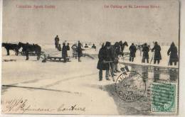 Canada     Ice Cutting On St Lawrence River - Zonder Classificatie