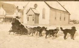 Canada     Attelage De Chiens De Traineau   Carte Photo   (voir Scan) - Autres & Non Classés