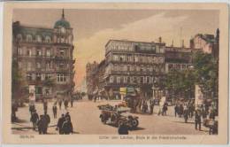 Germany - Berlin - Unter Den Linden - Blick In Die Friedrichstrasse - Old Time Car - Friedrichshain