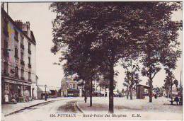 92. PUTEAUX.  ROND POINT DES BERGERES. ANIMATION. . Editeur E.M. - Puteaux