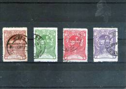 1905/6 - TORCATOAREA/Le Reinr Au Rouet Mi No 161/164 Et Yv 156/159 ORIGINAL - Used Stamps