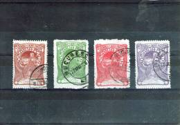 1905/6 - TORCATOAREA/Le Reinr Au Rouet Mi No 161/164 Et Yv 156/159 ORIGINAL - Used Stamps