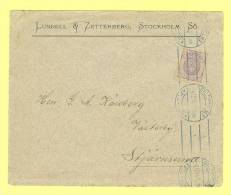 Sverige: Old Cover 1914 - Lettres & Documents