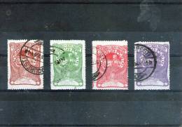 1905/6 - TORCATOAREA/Le Reinr Au Rouet Mi No 161/164 Et Yv 156/159 ORIGINAL - Used Stamps