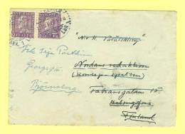 Sverige: Old Cover 1922 Sent To Finland - Lettres & Documents