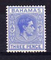 Bahamas - 1943 - 3d Definitive (Watermark Multiple Script CA) - MH - 1859-1963 Colonia Britannica