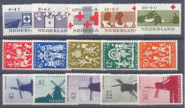 Netherlands Red Cross,windmills,children 3 Complete Series MNH ** - Neufs