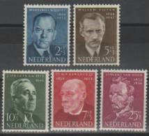 Netherlands Famous People 1954 MNH ** - Neufs