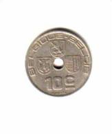 BELGIUM    10  CENTIMES  1938  (KM# 112) - 10 Cent