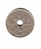 BELGIUM    25  CENTIMES  1922  (KM# 69) - 25 Cents