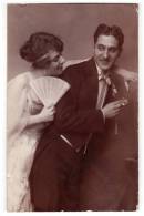 OPERA SINGERS FROM THE COLECTION OF OPERA SINGER MAJDA PABST - MAJDA PABST AND MILAN ŠEPEC "ŠIŠMIŠ" OLD POSTCARD - Opéra