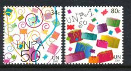 UN New York 2001 Michel 881-882, MNH** - Nuovi